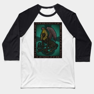 Nyarlathotep Icon 2 - Azhmodai 2018 Baseball T-Shirt